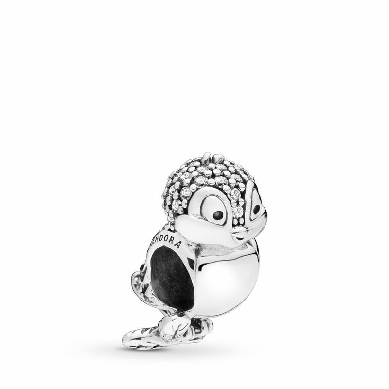 Pandora Disneyr Snow White’s Bird Charm - Sterling Silver/Cubic Zirconia - Canada | WG1952LE